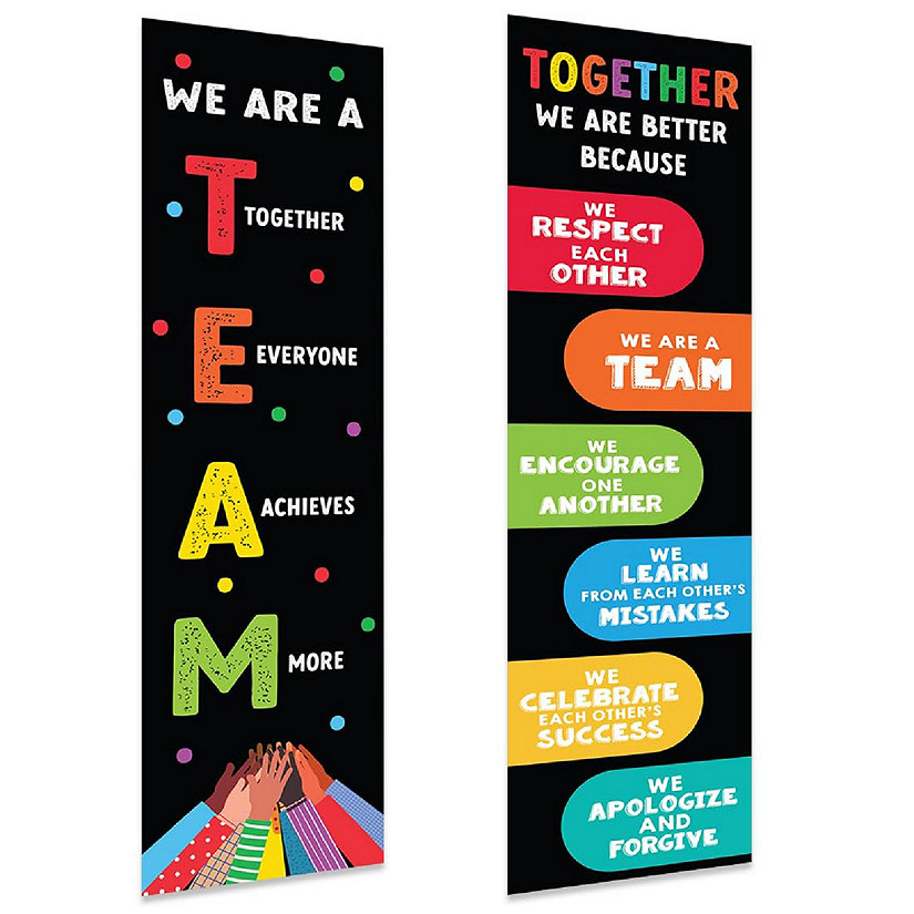 Team Classroom Banner 2PC 13x48 Image