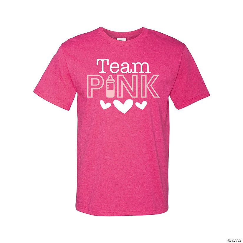 Team Pink Adult's T-Shirt Image