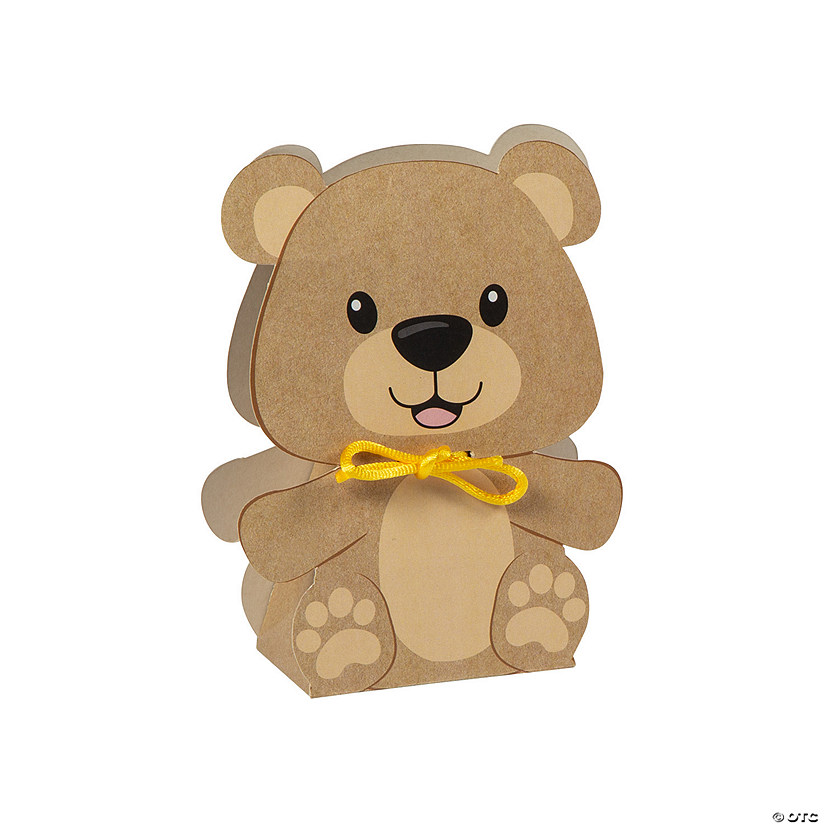 Teddy Bear Favor Boxes - 12 Pc. Image