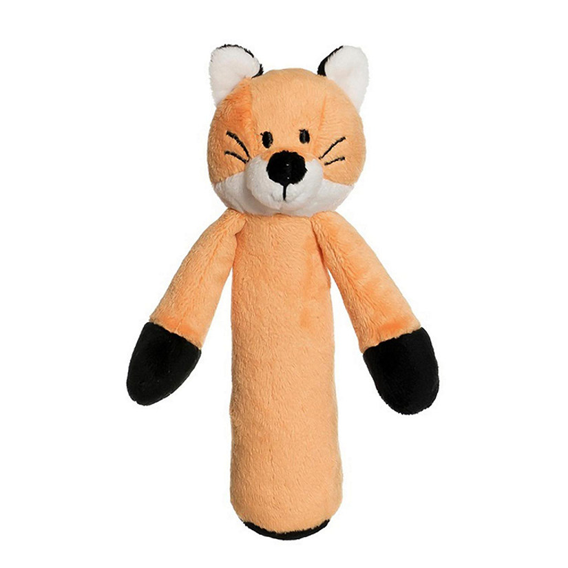 Teddykompaniet Plush Baby Rattle  Fox Image