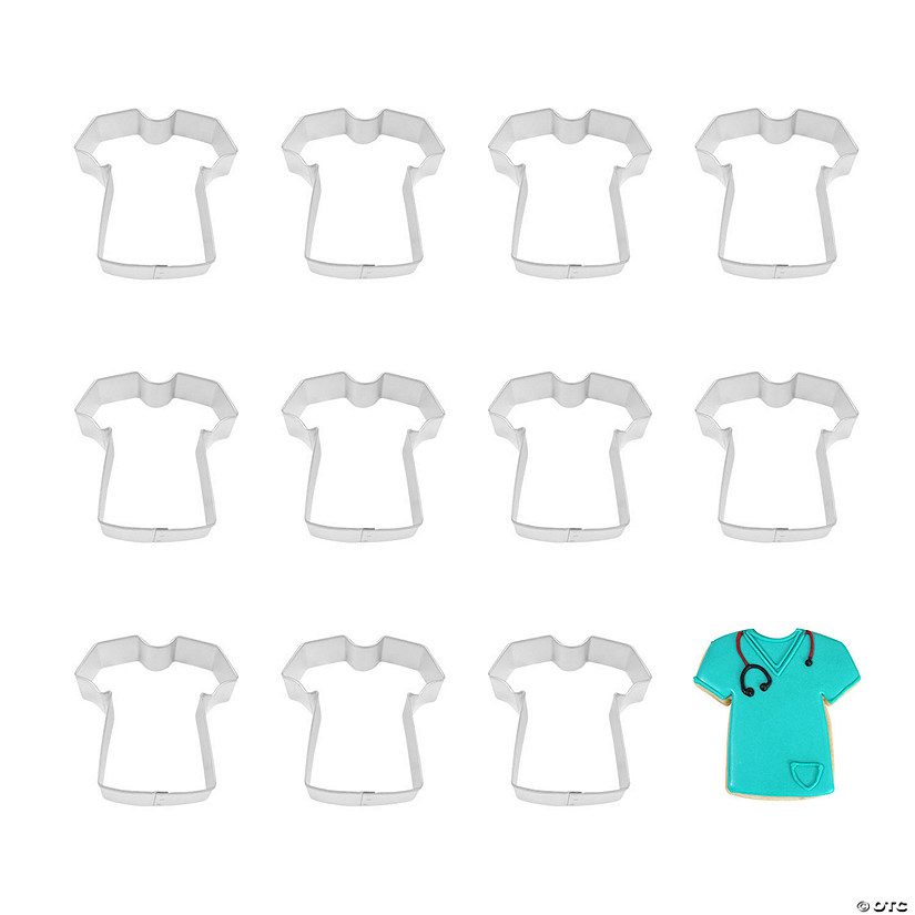 Tee Shirt 3.5" Cookie Cutters Image