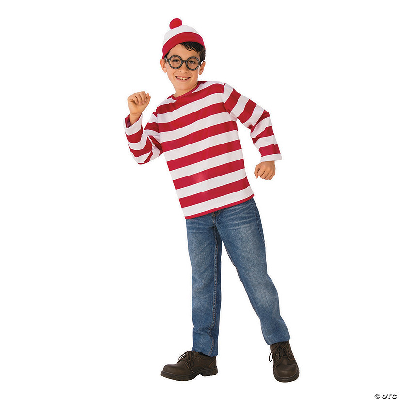 Teen Where's Waldo Costume Image