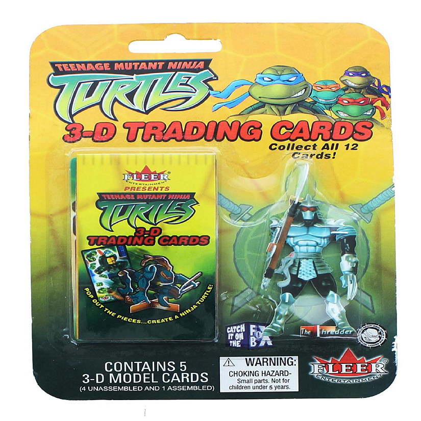 Teenage Mutant Ninja Turtles 3D Trading Cards  One Random Image