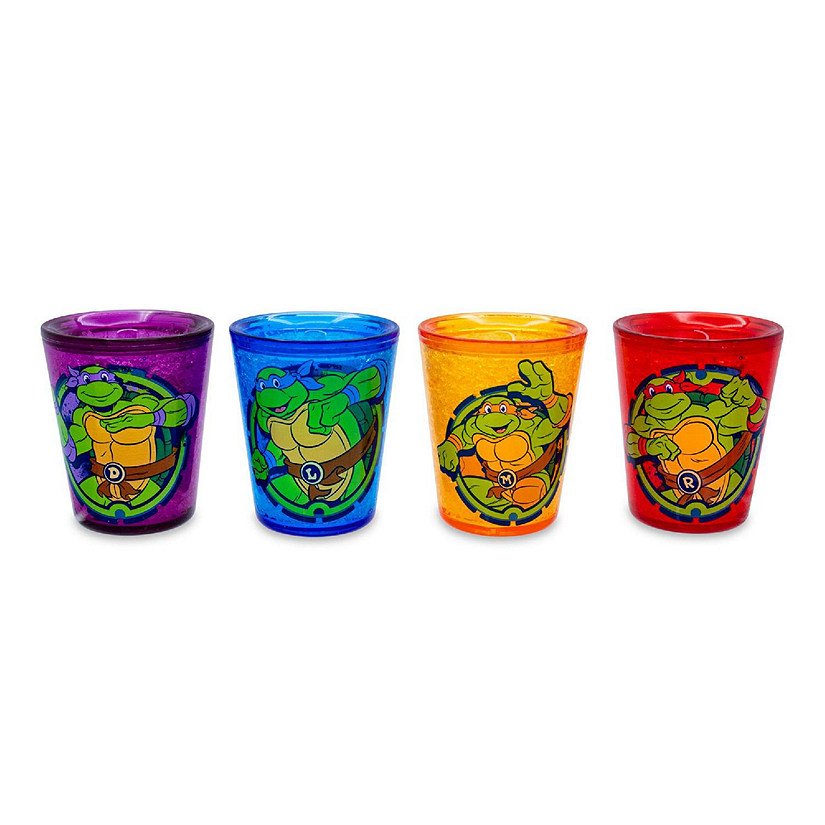 Teenage Mutant Ninja Turtles Cowabunga 1.5-Ounce Freeze Gel Mini Cups  Set of 4 Image