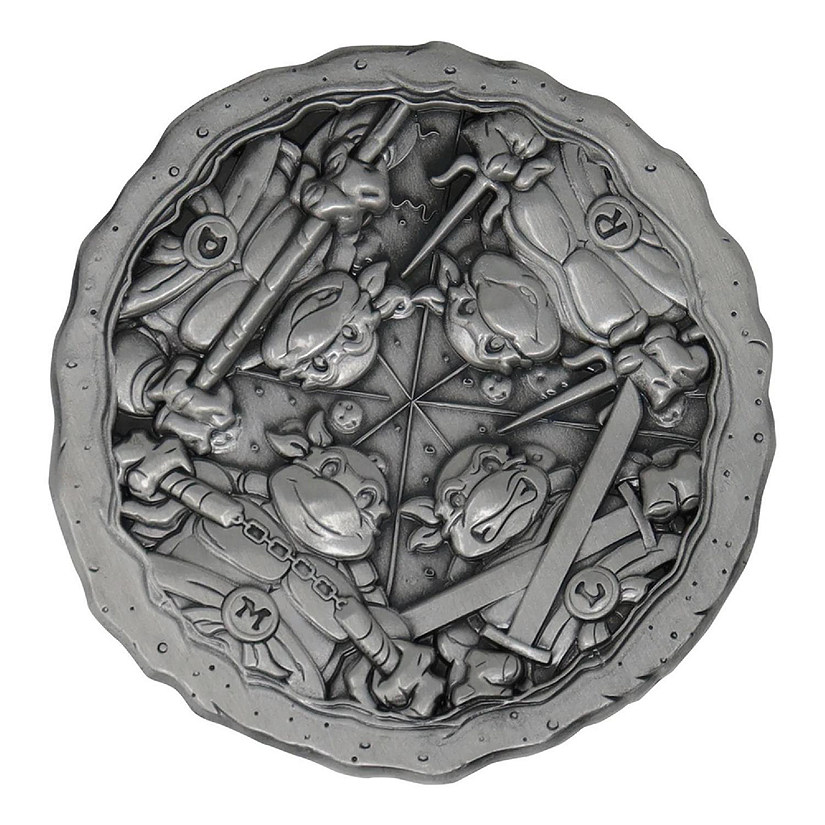 Teenage Mutant Ninja Turtles Limited Edition Pizza Medallion Image