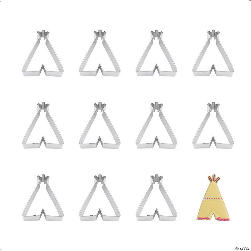Teepee 4" Cookie Cutters Image