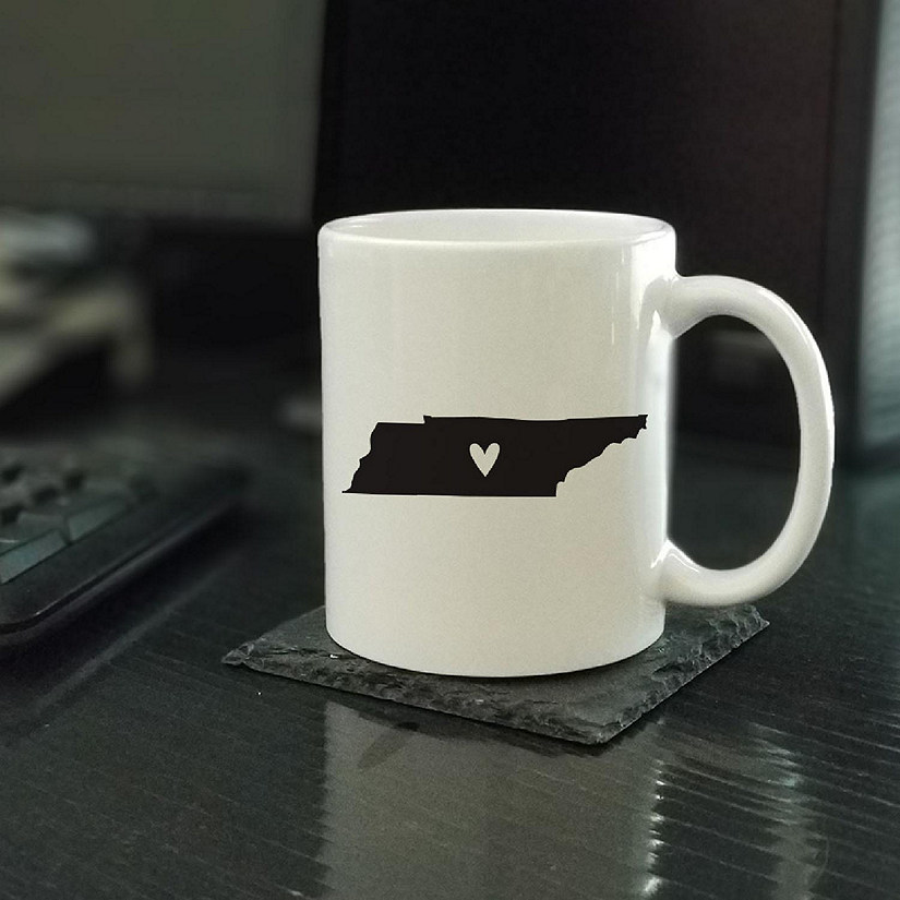 Tennessee State Heart Ceramic Mug Image