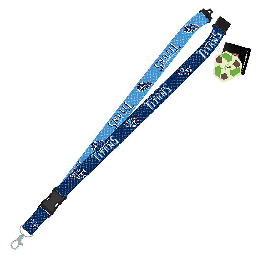 Tennessee Titans RPET Sustainable Material Lanyard Image