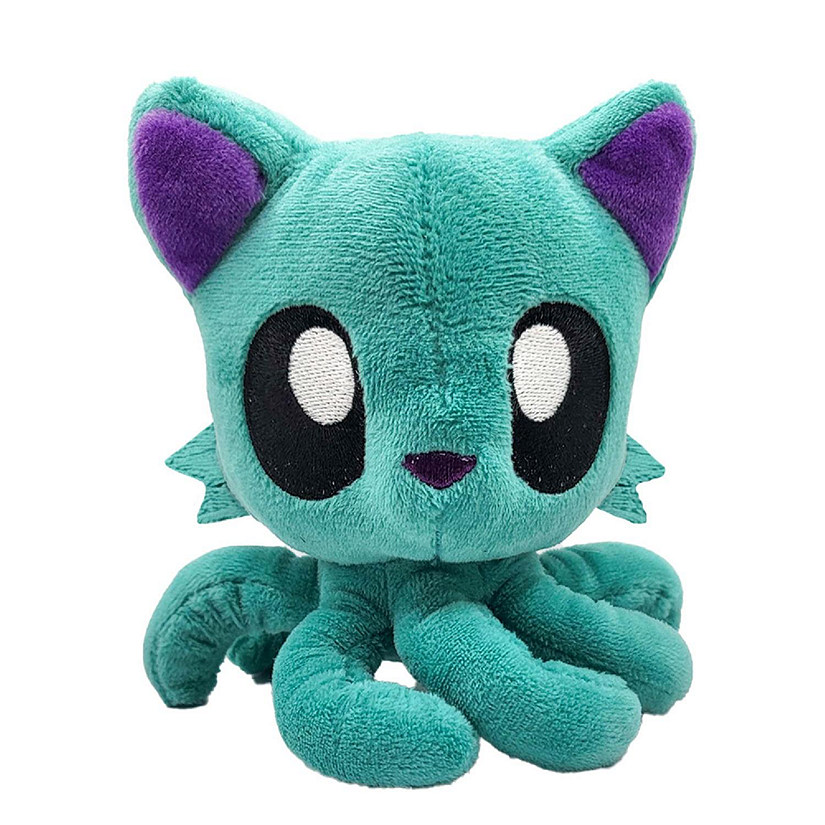 Tentacle Kitty Electron Teal 6 Inch Little One Plush Image