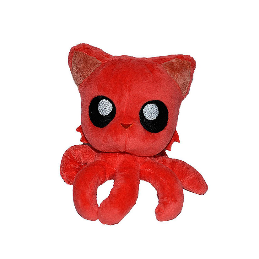 Tentacle Kitty Little Ones 4 Inch Plush  Red Image