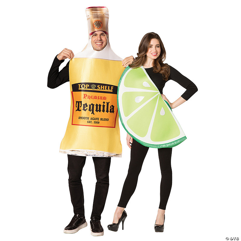 Tequila Bottle &amp; Lime Slice Co Image