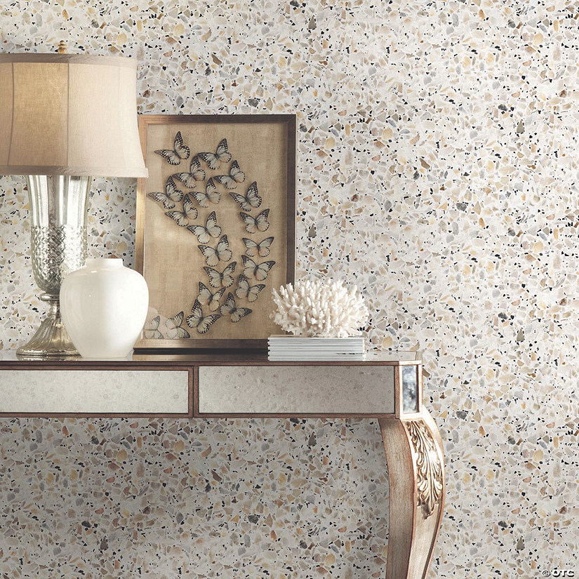 Terrazzo Multi Colored Peel &amp; Stick Wallpaper Image