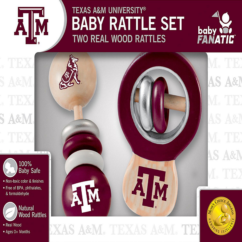 Texas A&amp;M Aggies - Baby Rattles 2-Pack Image