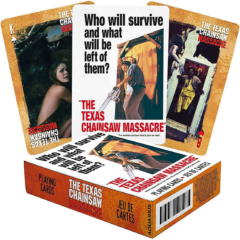 Texas Chainsaw Massacre Playing Cards Image