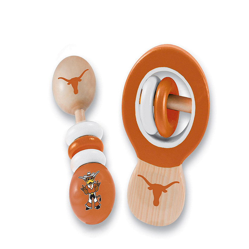 Texas Longhorns - Baby Rattles 2-Pack Image