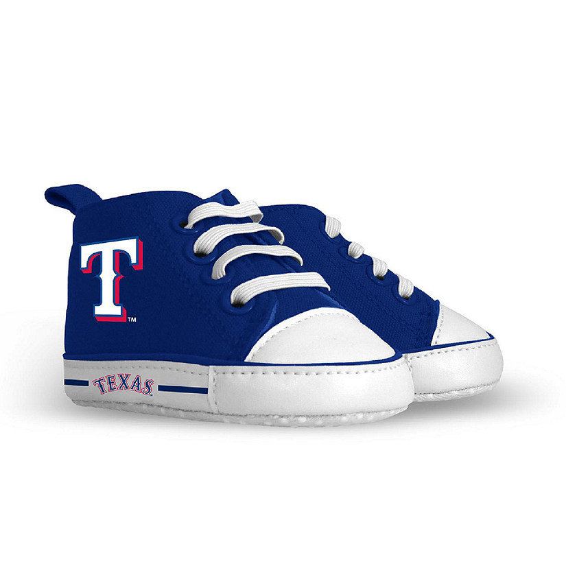 Texas Rangers Baby Shoes Image