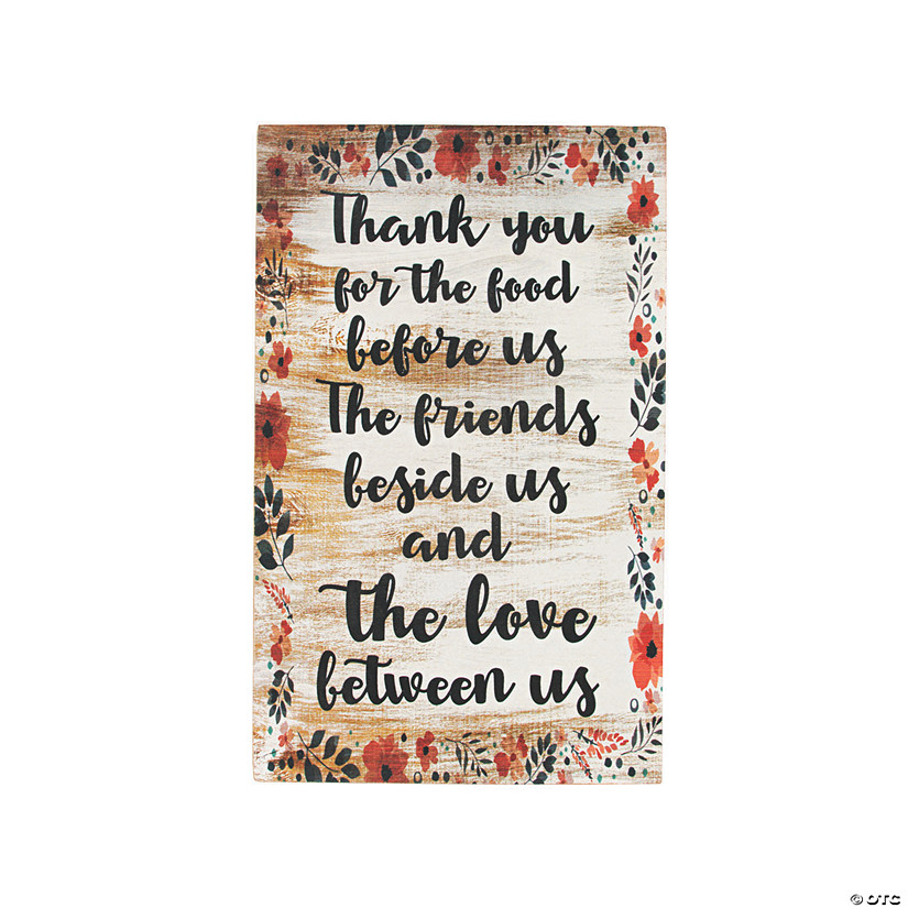Thank You Lord Wall Sign Image