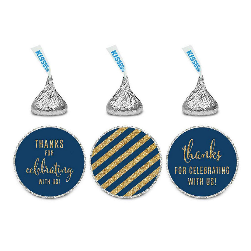 Thanks Celebrating Striped Navy 216 Image