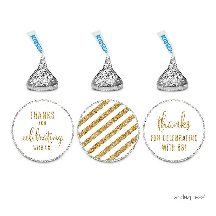 Thanks Celebrating Striped White 216 Image