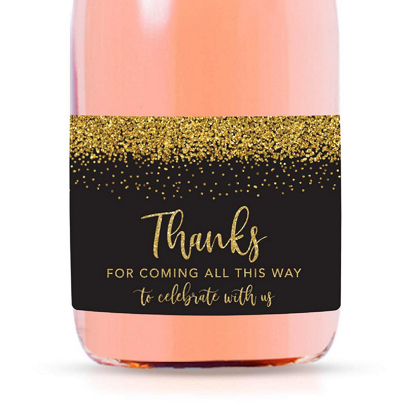Thanks for Coming Black Gold 20pk Image