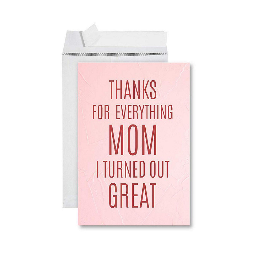 Thanks For Everything Mom Jumbo 8.5x11in Image