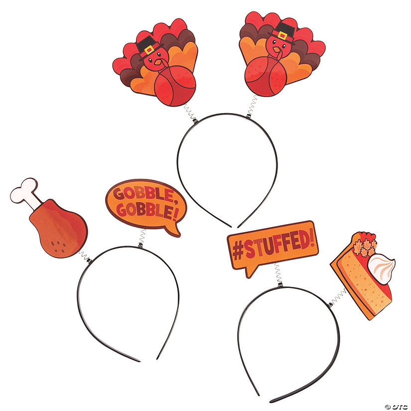 Thanksgiving Head Boppers - 12 Pc. Image