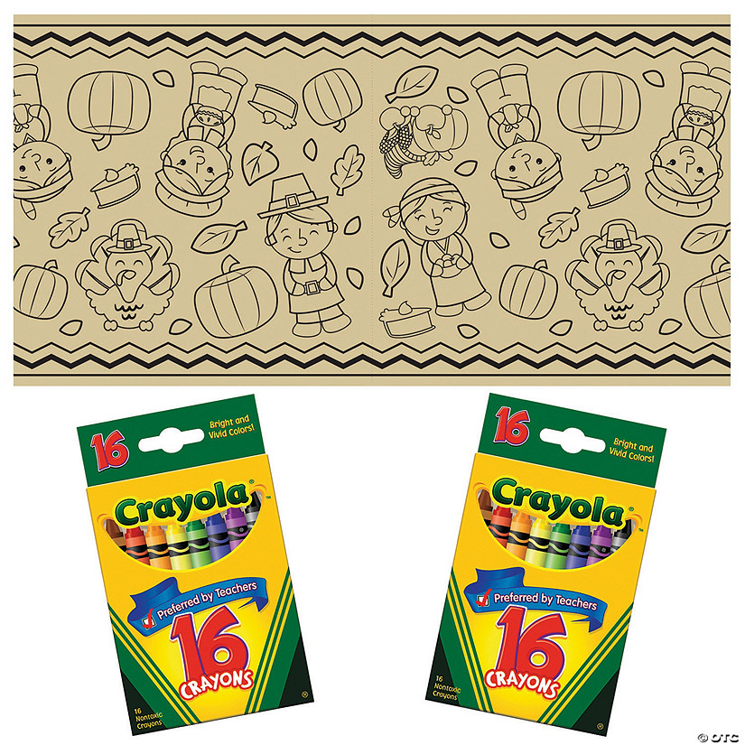 Thanksgiving Table Roll Craft Kit Image