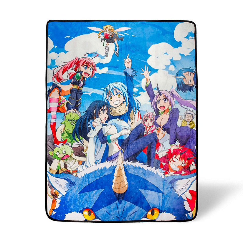 That Time I Got Reincarnated As A Slime Fleece Throw Blanket  45 x 60 Inches Image