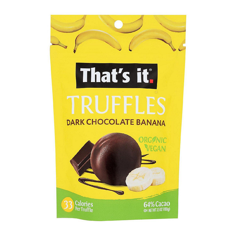 That's It - Trfl Dark Chocolate Banana - Case of 6-3.5 OZ Image