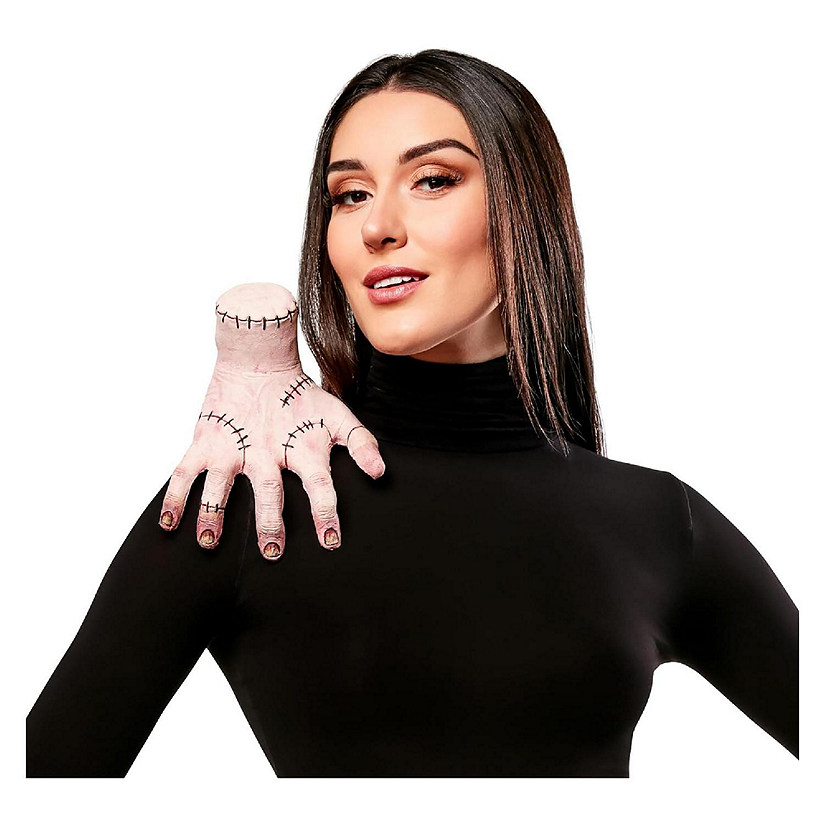 The Addams Family Wednesday Thing Costume Shoulder Sitter Image
