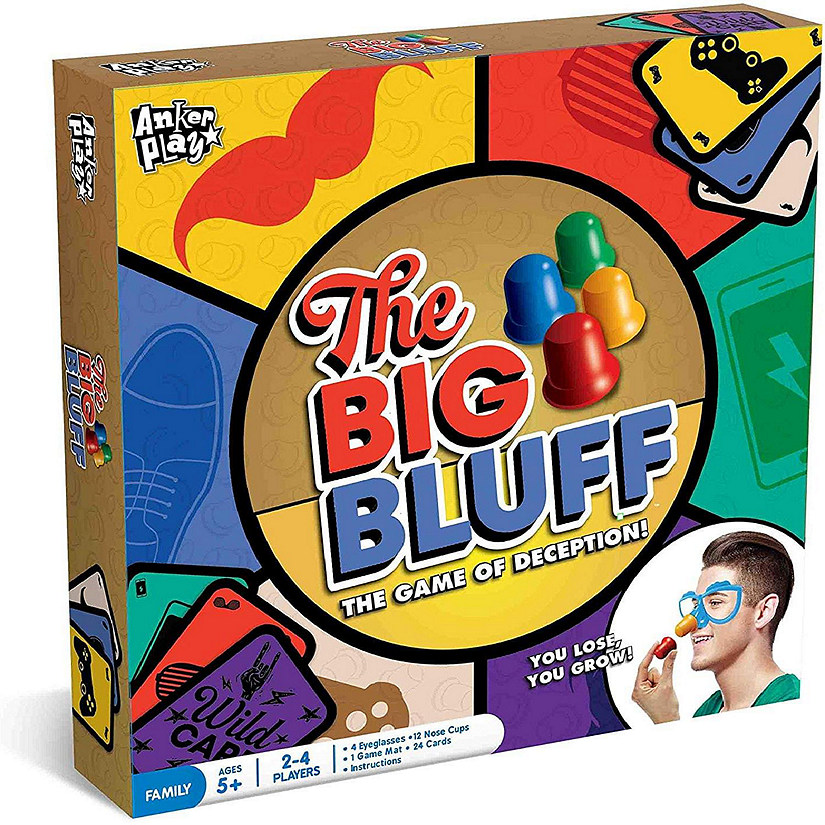 The Big Bluff Game of Deception  4+ Players Image