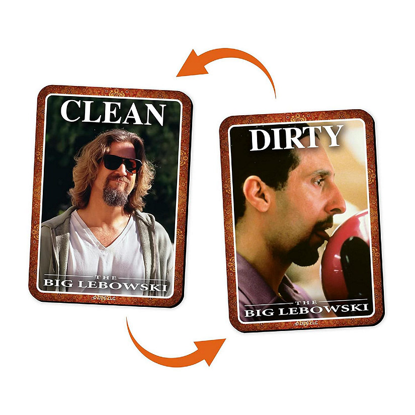 The Big Lebowski Dishwasher Magnet Image