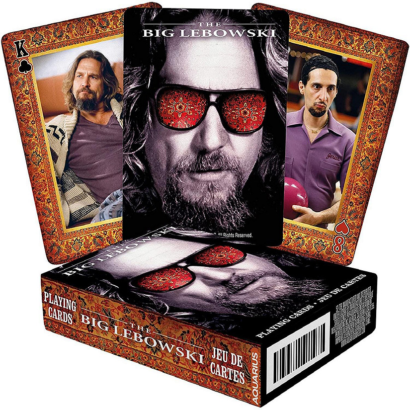 The Big Lebowski Playing Cards  52 Card Deck + 2 Jokers Image