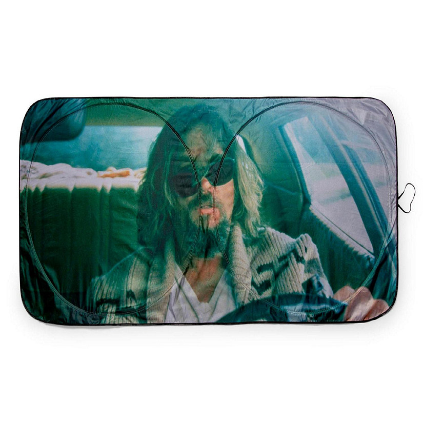 The Big Lebowski The Dude Driving Sunshade for Car Windshield  64 x 32 Inches Image
