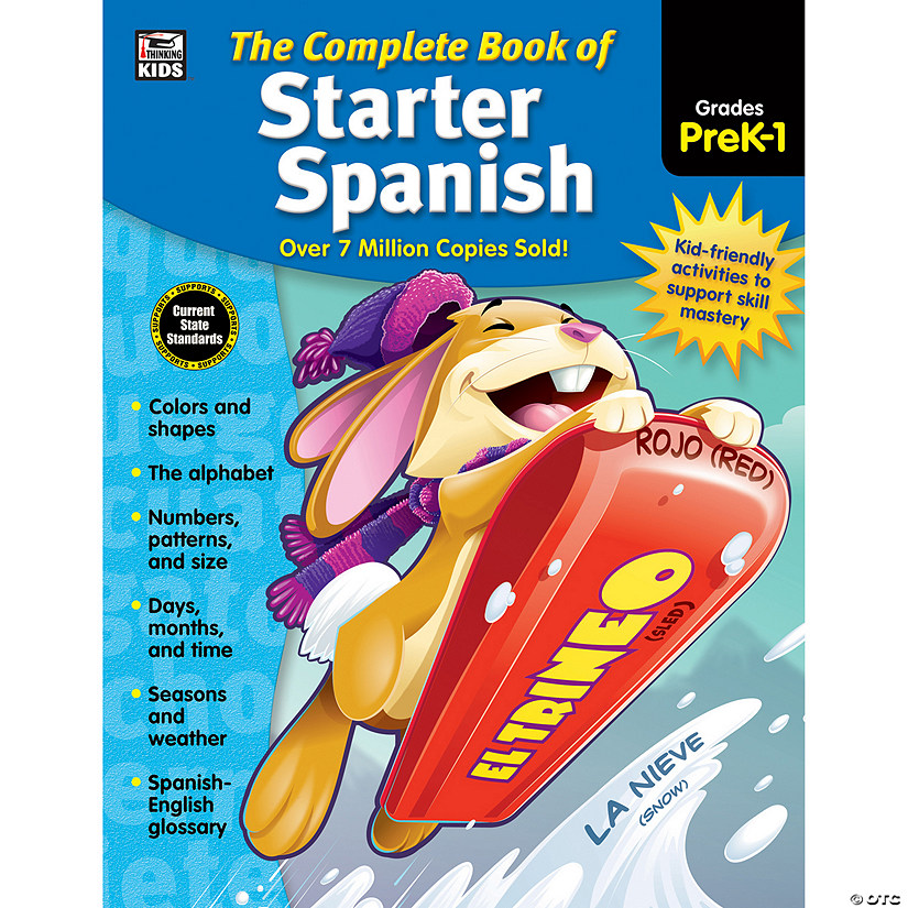 The Complete Book of Starter Spanish, Grades PreK-1 Image
