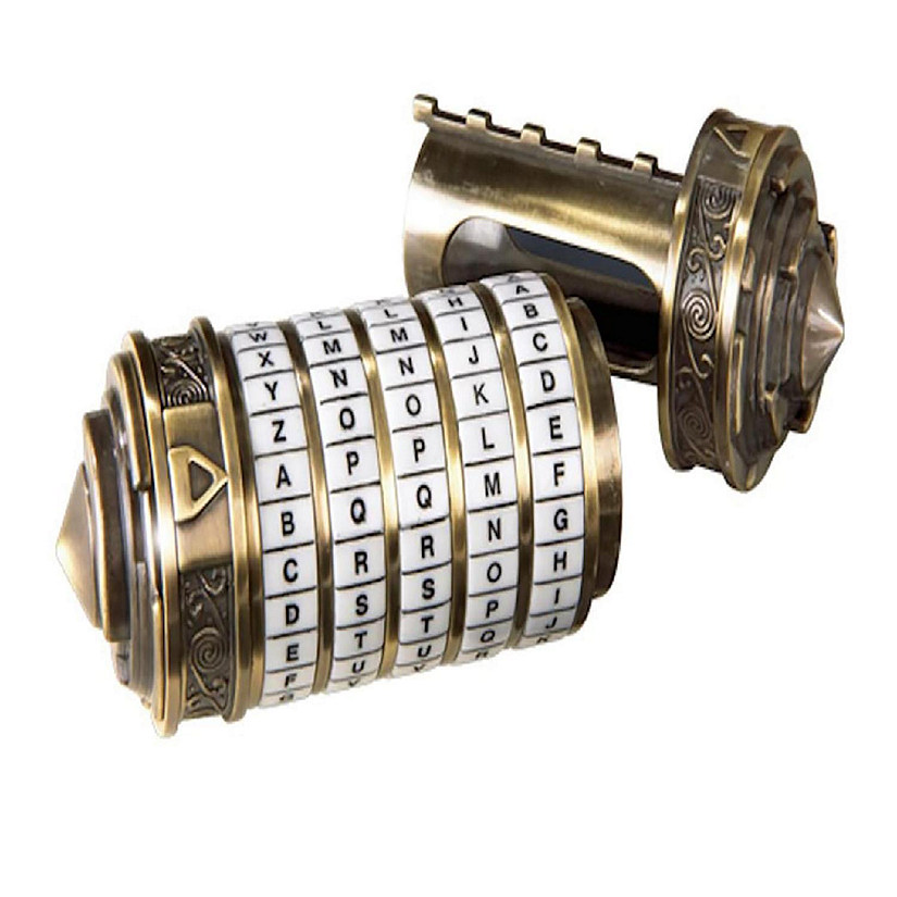 Cryptex Letter, code ringhouder met puzzelontwerp voor Valentijnsdag en verjaardagscadeau