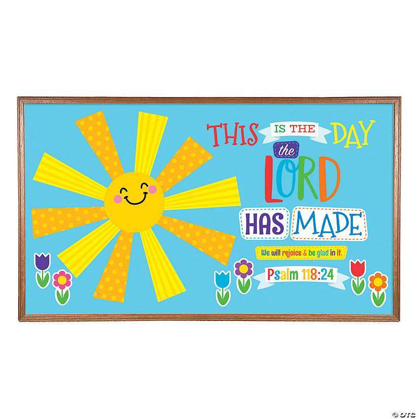The Day the Lord Has Made Classroom Bulletin Board Set - 40 Pc. Image