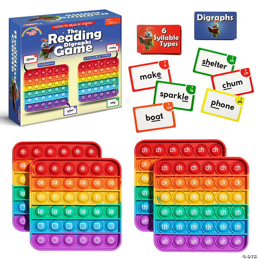 The Fidget Game The Reading Digraphs Game Image
