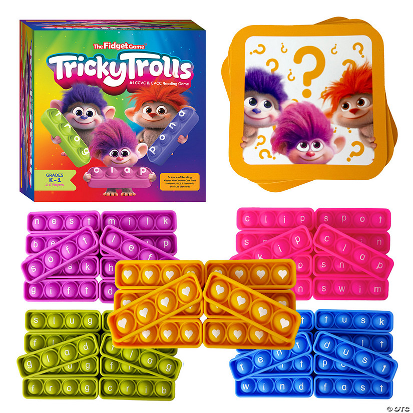 The Fidget Game Tricky Trolls Educational Game Image