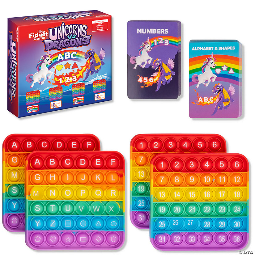 The Fidget Game Unicorns vs Dragons Educational Game Image