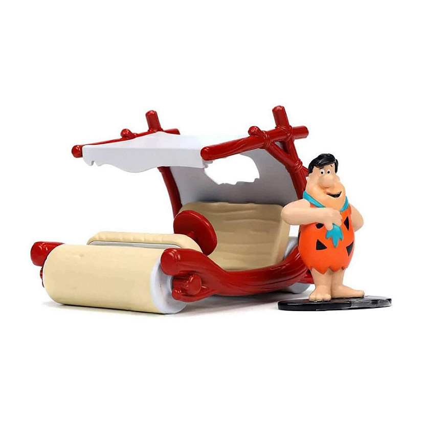 The Flintstones 1:32 Fred Flintstones Flintmobile Diecast Car and Figure Image