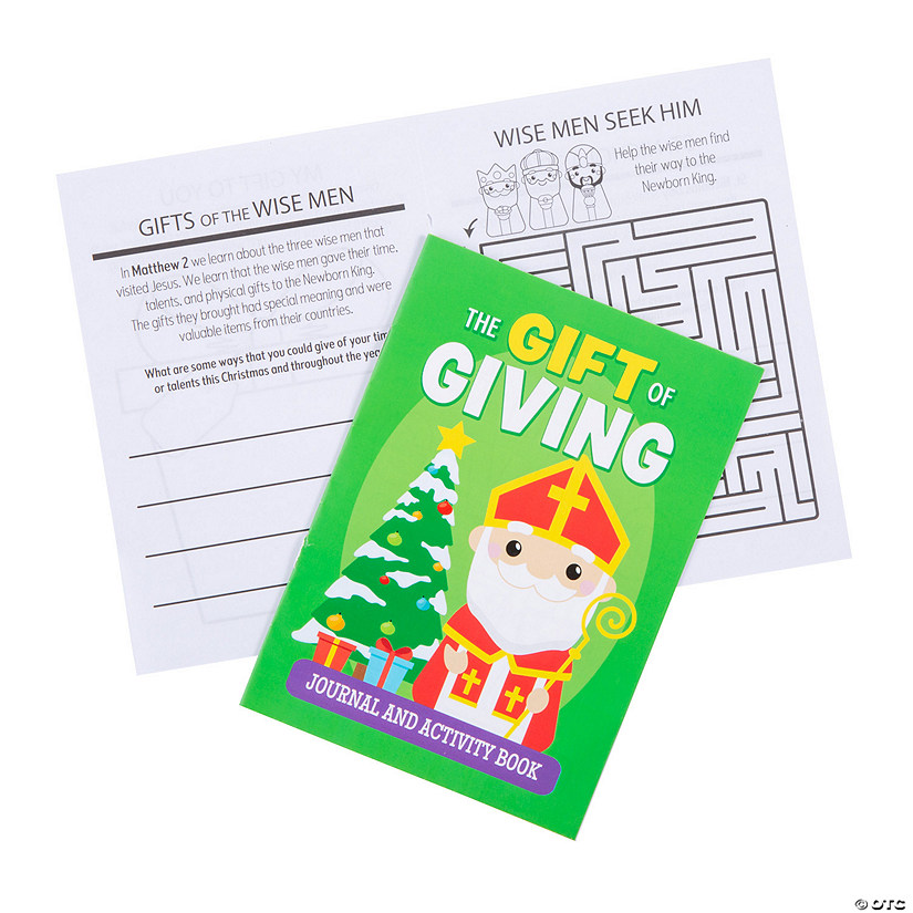 The Gift of Giving Journal & Activity Books - 12 Pc. Image