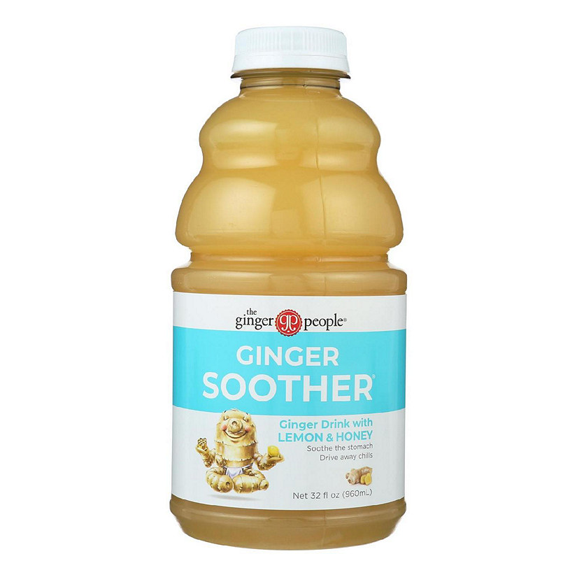 The Ginger People Ginger Soother - Case of 12 - 32 Fl oz. Image