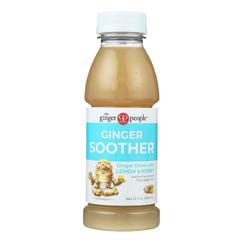 The Ginger People Soother - Ginger - Case of 24 - 12 Fl oz. Image