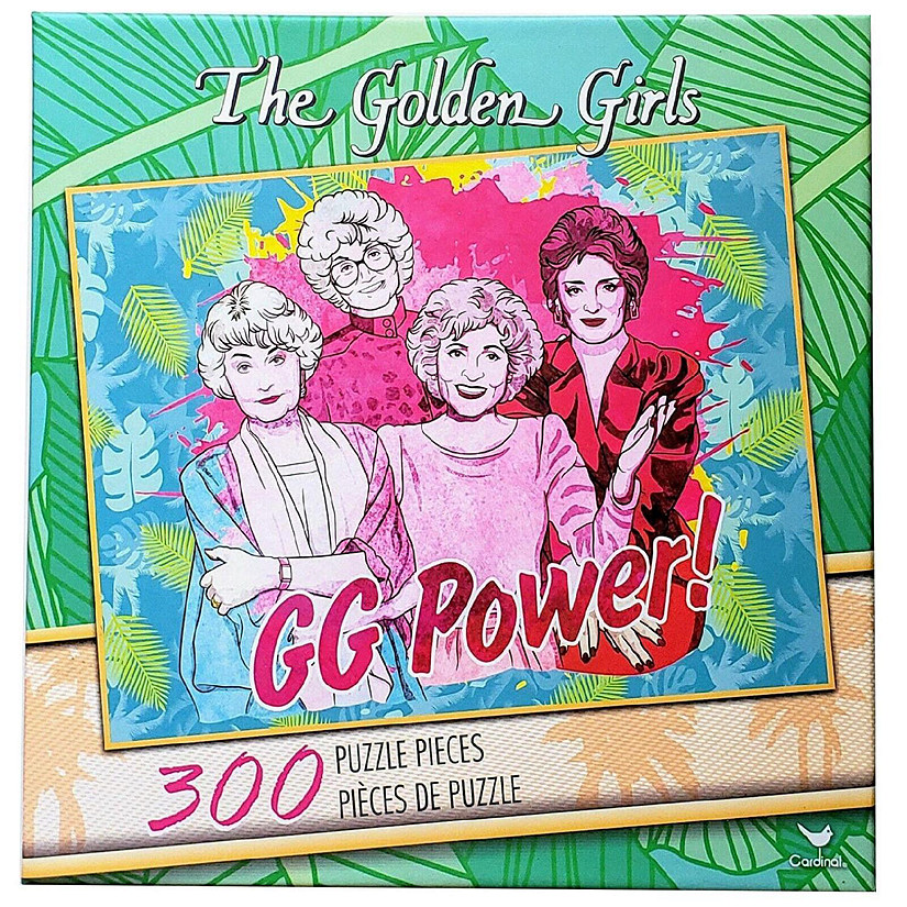 The Golden Girls GG Power! 300 Puzzle Pieces Cardinal 18"x24" Image