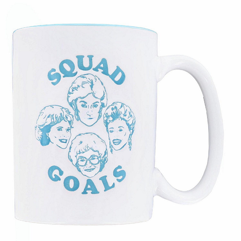 The Golden Girls Squad Goals Ceramic Pottery Mug  Holds 15 Ounces Image