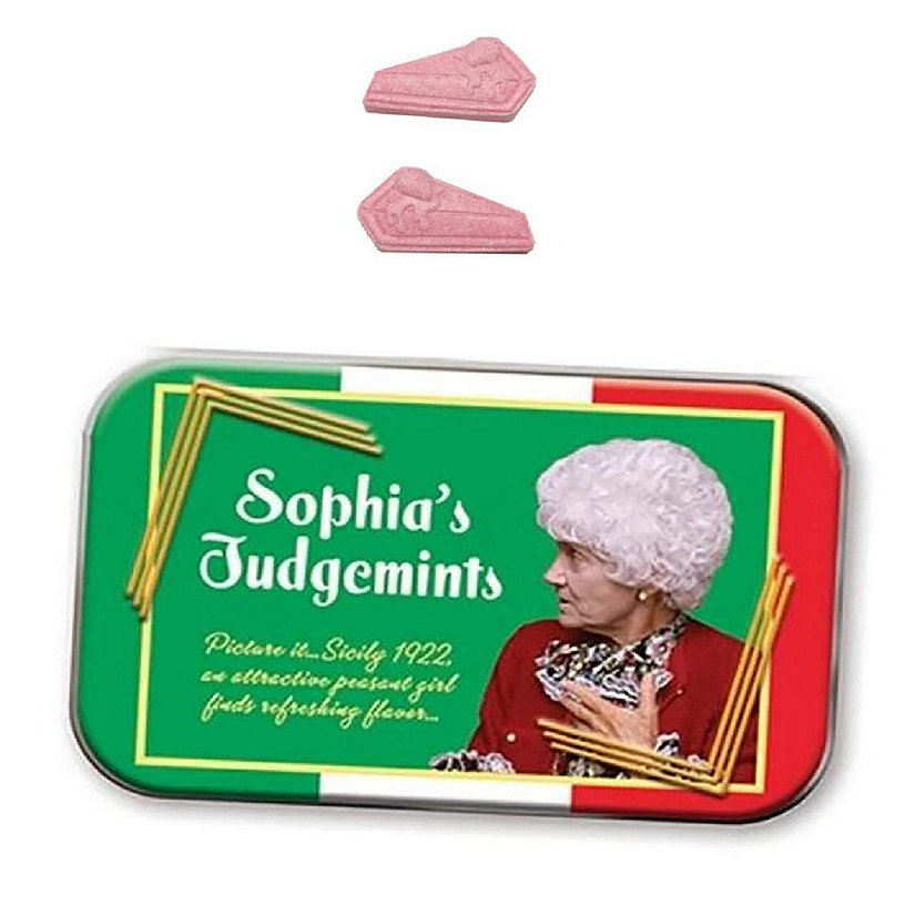 The Golden Girls Stay Golden Mints In Collectible Tin  Sophia's Judgemints Image