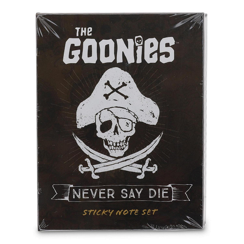 The Goonies "Never Say Die" Treasure Map Sticky Note and Tab Box Set Image