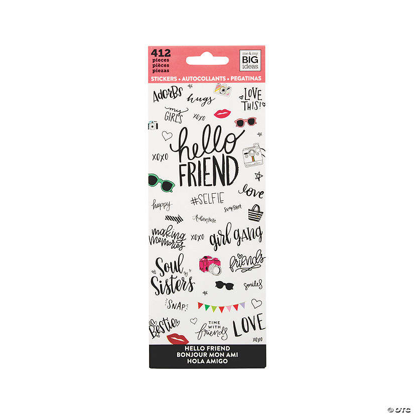 The Happy Planner<sup>&#174;</sup> Hello Friend Stickers Image