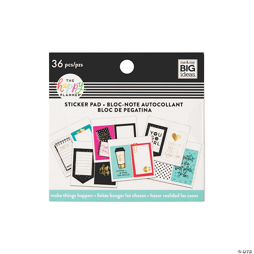 The Happy Planner<sup>&#174;</sup> Tiny Make Things Happen Sticker Pad Image